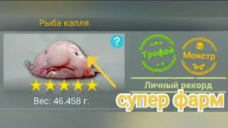 Рыба Капля | Как фармить Каплю? | Как фармить монстров | Ежедневные задания на монстров | Фарм Капли