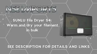 Fila Dryer S4: Warm and dry your filament in bulk