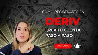 Como crear tu cuenta en deriv/ binary. Trading gratuito índices sintéticos. Registrate en DERIV