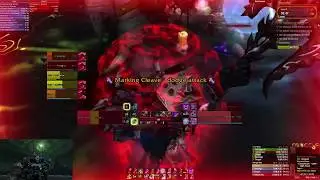 WoW BFA 8.0.1 - Waycrest Manor Mythic+4 - Blood Death Knight