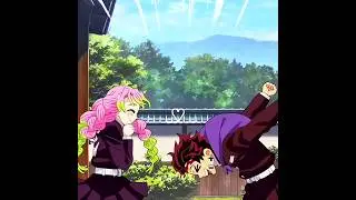 They're so cute💕|kny season 4 ep 4|#mitsuri #tanjiro #kny #shorts