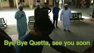 39 UP Departing from Quetta Railway Station for Lahore Junction