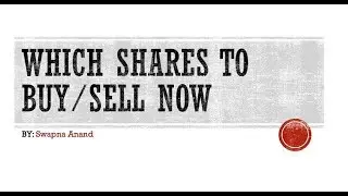 Which shares to buy: sell now in Kannada