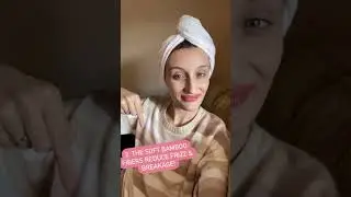 HAIR HACK for healthier hair | Lilla Rose Bamboo Hair Towel #short