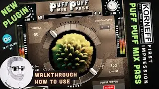 Korneff Audio Puff Puff mixPass | New Plugin! First Look - How To Use - Walkthrough | Crazy or not?