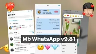 MB WhatsApp iOS v9.81|Update WhatsApp Android Menjadi|WhatsApp iPhone Terbaru|Fuaod Whatsapp v9.81