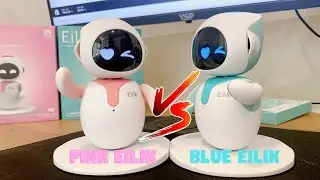 Đập hộp Eilik Robot Xanh và Hồng - Đánh giá và Trải nghiệm