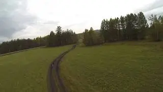 Первые флипы на коптере