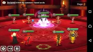 Summoners War: Secret Dungeon - Fire Mystic Witch