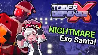 NIGHTMARE Exo Santa Event Badge and Christmas Artillery (our strat in desc) | TDX