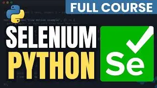 Selenium Webdriver with Python Complete Course for Beginners