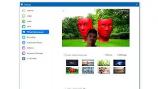 How to Set-up Zoom Background For Cloud Meeting