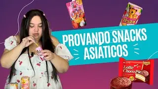 PROVANDO SNACKS ASIÁTICOS!