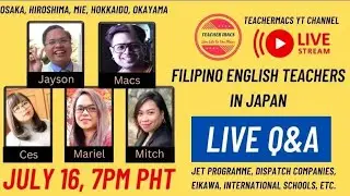 How to be an English Teacher in Japan - Live Q&A