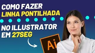 LINHA PONTILHADA NO ILLUSTRATOR