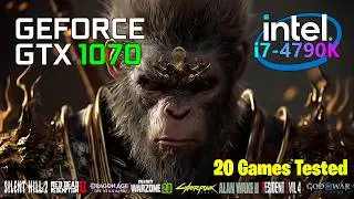 GTX 1070 | i7 4790K | 20 Games Tested