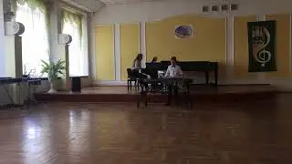 Л.Бетховен. Контрданс. Исполняет Апанович Натан. 2 класс. Ксилофон.