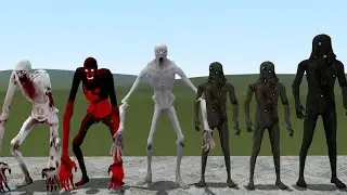 SCP-1499 VS SCP-096!! Garrys Mod Sandbox