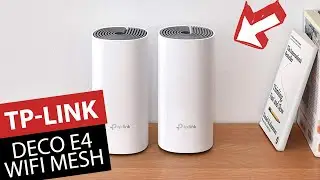 ROUTEUR WIFI TP-LINK Deco E4 | WiFi Mesh performant partout dans la maison et facile à installer ! 📶