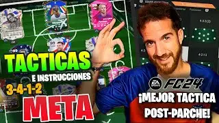 ⚽ FORMACION en EAFC 24: LA MAS CHETADA | MEJOR TACTICA E INSTRUCCIONES POSTPARCHE