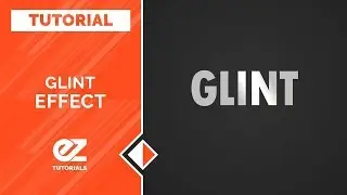 How To Make Glint Effect In After Effects Tutorial