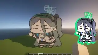 Blue Sechi Alice Dance but in Minecraft