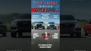 Don't miss our first-ever Cars & Coffee Event this Sunday.