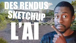 Using AI to Create Sketchup Renderings / ArkoAI Sketchup / AI Architecture Tutorial