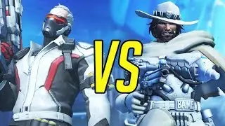 Overwatch: Soldier 76 vs McCree! Who's Better?