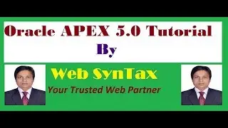 How to create interactive report in oracle apex Part 12