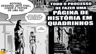 desenhando uma história em quadrinhos #quadrinhos #tempodearte #hqs #quadrinhosindependentes