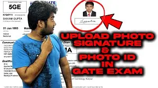 Documents Upload in GATE Application Form | Photo Upload Error in Gate Form | Signature Upload