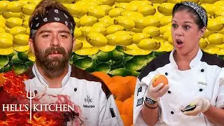 Losing Chefs Are Drowning In Citrus Fruit | Hell's Kitchen
