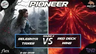 Selesnya Company VS Red Deck Wins  [MTG Pioneer Round 2]