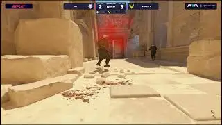 Niko сделал ТРИПАЛКИЛЛ важный момент, BLAST Premier Fall Final 2024 Semi-final Vitality vs G2