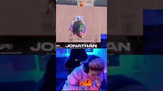 Jonathan gaming BT fan's "tu bhad me jaa" 😀 #shorts #bgmi #youtubeshorts