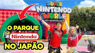 FOMOS NO PARQUE DA NINTENDO! Conheça com a gente a Super Nintendo World no Japão