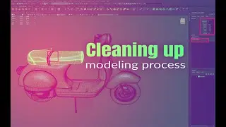 Three common commands in the modeling process in Autodesk Maya