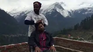 Powerful Cosmic Head Massage @ Pink Floyd Cafe,Tosh by Semi Baba | Trip Towards Heaven Part 3| ASMR