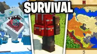 20 Best Survival Addons for Minecraft Bedrock 2026!