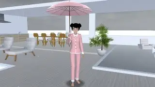 Isa - Um dia chuvoso 🌧☔ // Sakura School Simulator 🌸