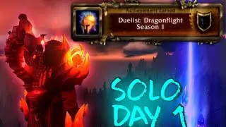 Solo Q Day 1 Grind - Arcane Mage PvP