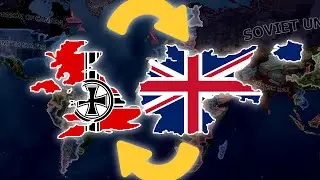 Germany and UK Swapped | Hoi4 Timelapse