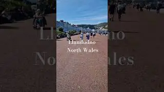Short Ride to Llandudno Promenade #travel #northwales #bikeride #bikeislife #llandudno