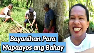 Bayanihan ng aking pamelya para mapaayos ang bahay ng aking kapatid/part 1😘😘