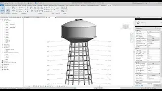 Elevated Tanks in Revit 2021