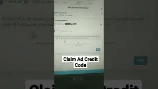 How To Claim Ad Credit Code Facebook 