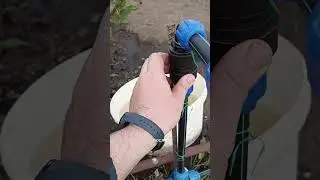Водопровод из ПНД на дачу!