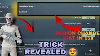 How to change region in PUBG mobile after new update 