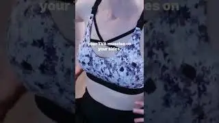 Reverse Diastasis SAFELY with Belly Pumps after having a baby. 🤱🥳 